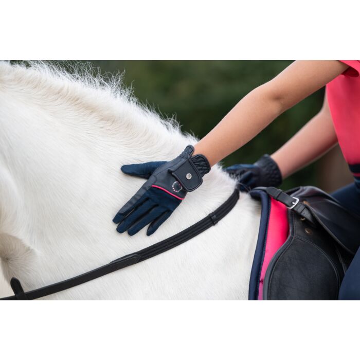 HKM Girls Riding Gloves - Aymee